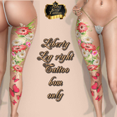 Kris Tattoo - LIBERTY LEG RIGHT - BOM