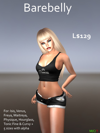 (BB design) Barebelly Princess