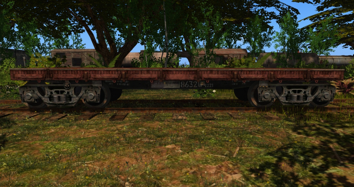 Rail wagon v5 Mesh