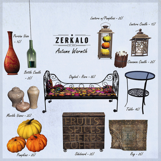 [ zerkalo ] Autumn Warmth - Daybed - RARE