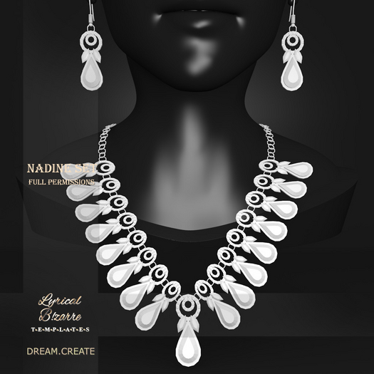 !Lyrical B!zarre Templates! - Nadine Set MESH DAE Version