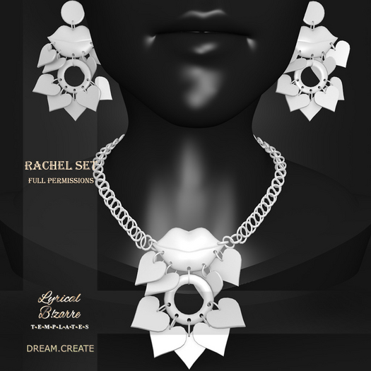 !Lyrical B!zarre Templates! - Rachel Set MESH DAE Version
