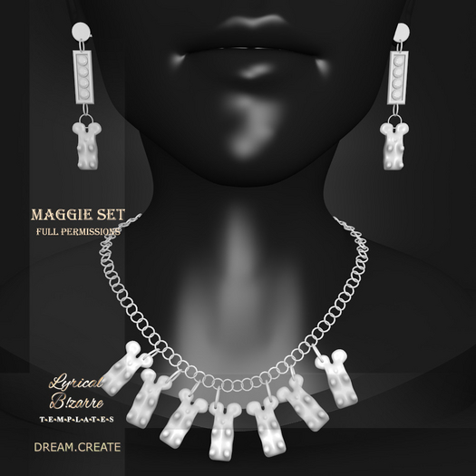 !Lyrical B!zarre Templates! - Maggie Set MESH DAE Version