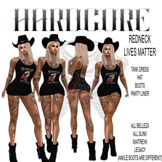 REDNECK LIVES MATTER WOMENS SET