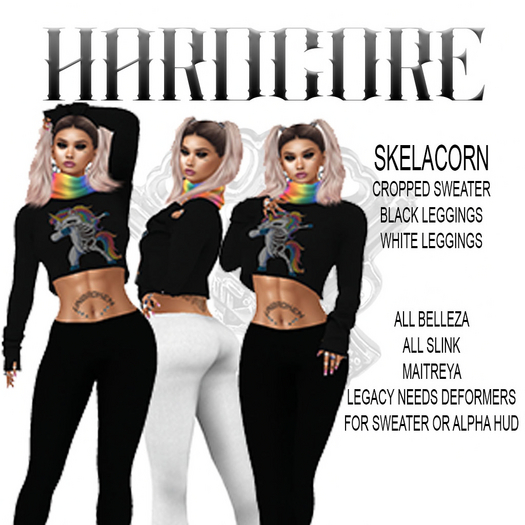 SKELACORN WOMENS SET