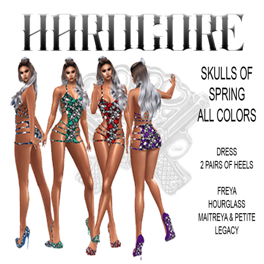 SKULLS OF SPRING : ALL COLORS