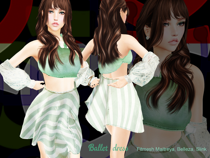 Maya Angels - Ballet dress Aqua