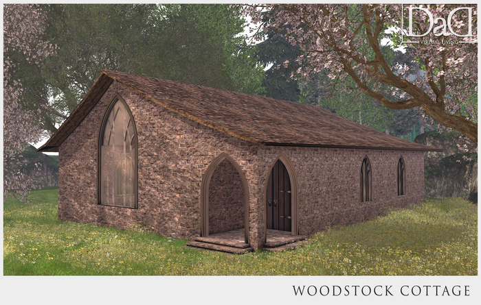 "Woodstock Cottage" House 100% original mesh