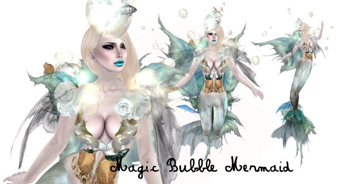 Boudoir -***Bubble Mermaid***
