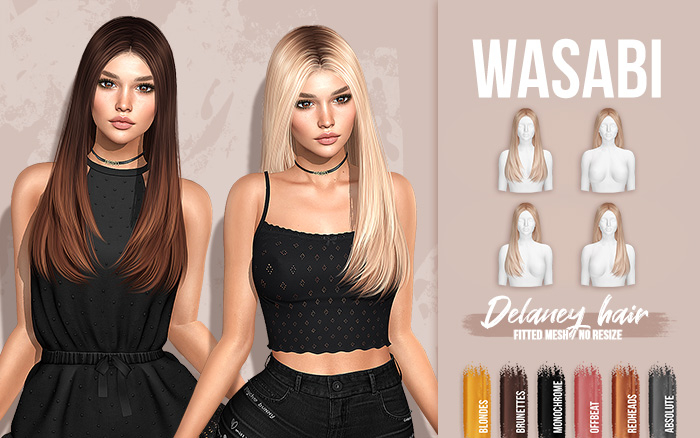Wasabi // Delaney Hair - Absolute Pack