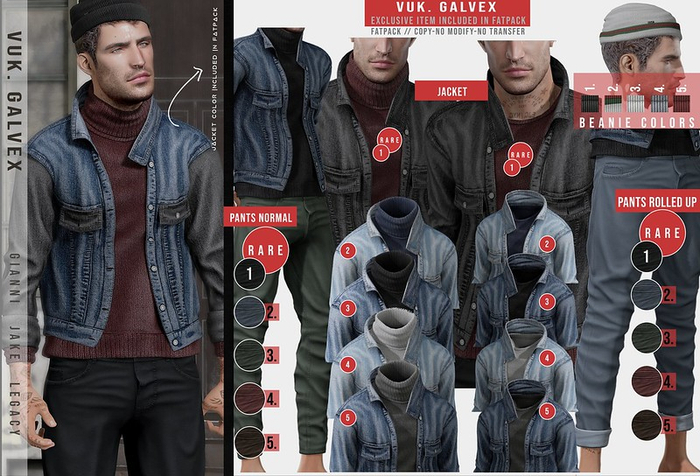 VUK. Galvex Jacket - Regular  // GIANNI RARE