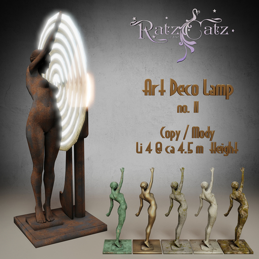 .: RatzCatz :. Art Deco Lamp II