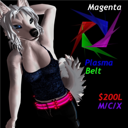 ~Unplugged~ Plasma Belt(magenta)