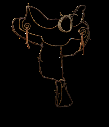 Barbed Wire Saddle