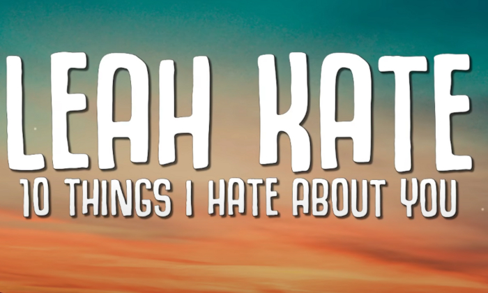[SC] Leah Kate - 10 Things I Hate About You -Dancer