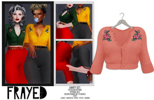 Frayed - Marty Cardy - Coral Floral