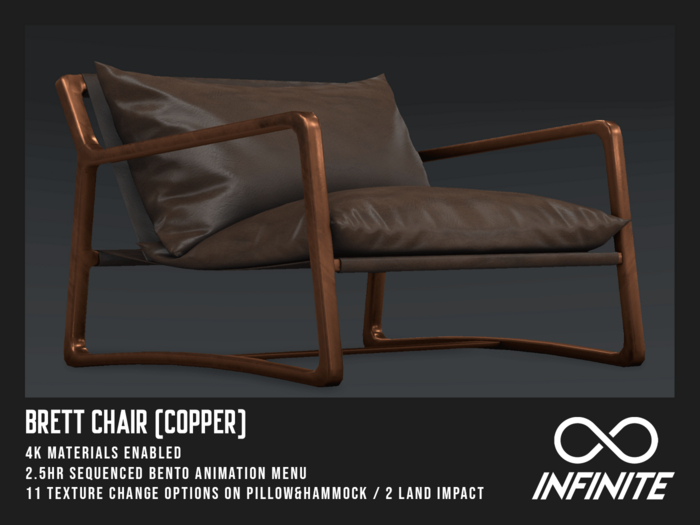 Infinite - Brett Chair (PG) *Copper