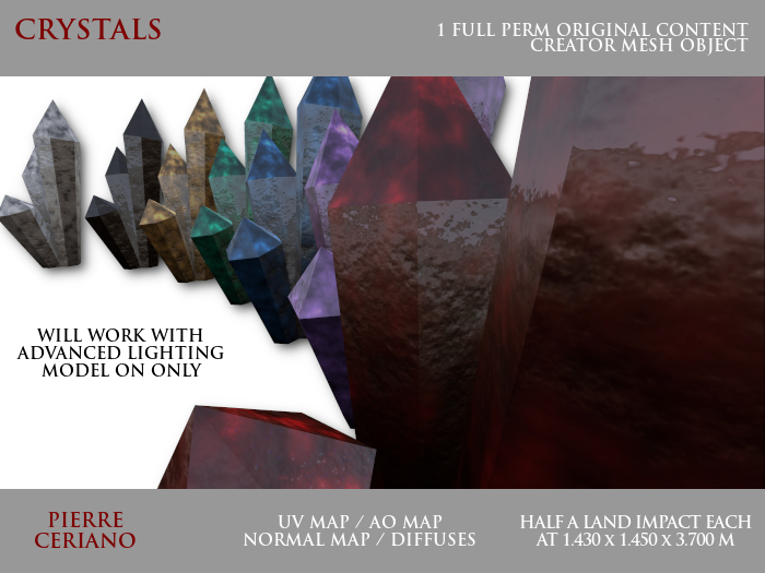 Crystals - 0.5 LI - FULL PERM Mesh
