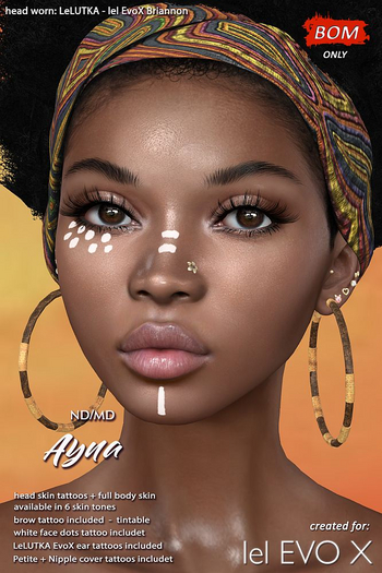 ND/MD Ayna  skintone 2  BOM