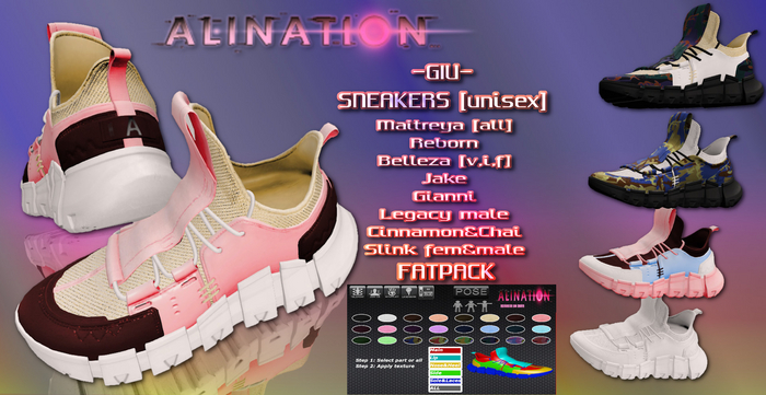 Alination-GIU-sneakers fatpack[ADDME]