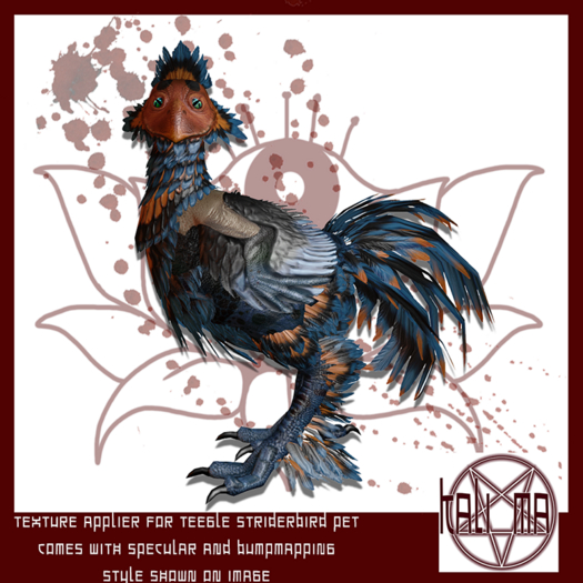 <Kali [*] Ma> RAPTORS! striderbird RED HEADED DART