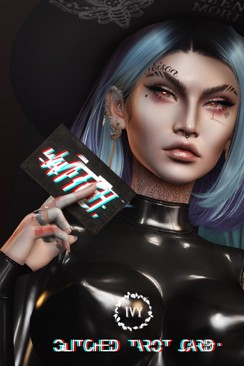 IVY - Glitched Tarot Card - Fatpack