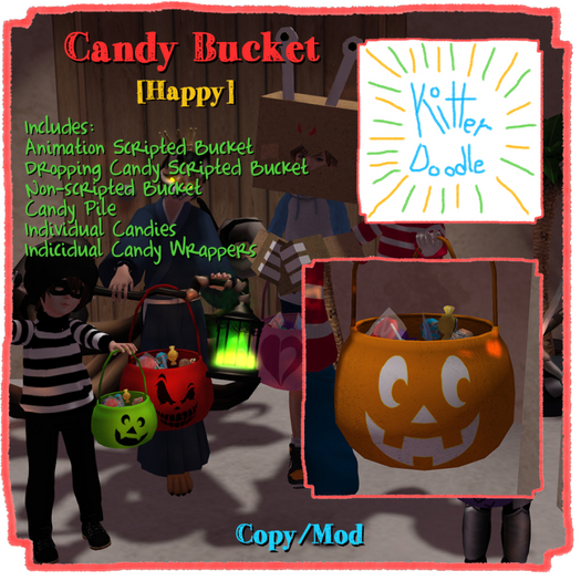 [KitterDoodle] Happy Candy Bucket [Box]