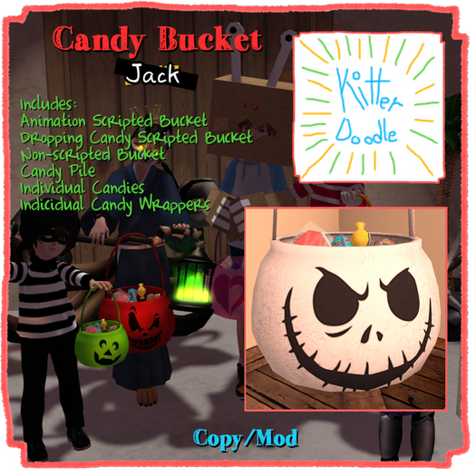 [KitterDoodle] Jack Candy Bucket [Box]