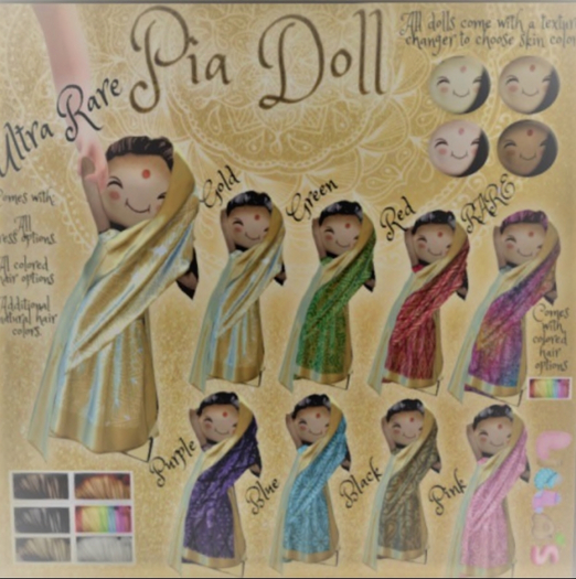 Lilla's Pia Doll ULTRA RARE