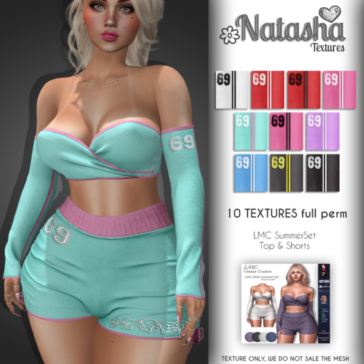 TEXTURE LMC SummerSet Top & Shorts