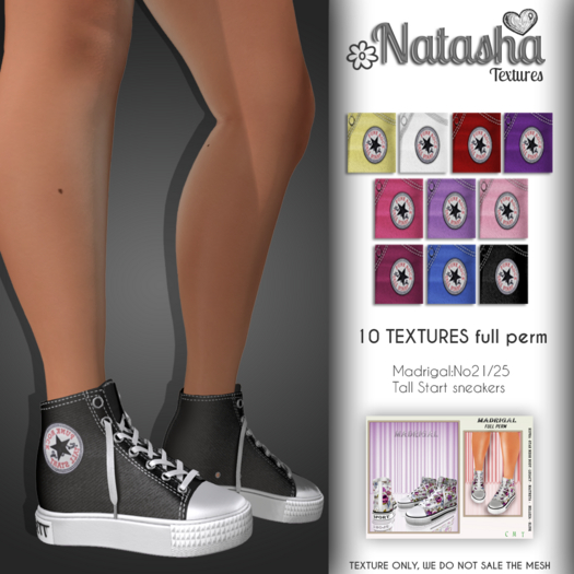 TEXTURE Madrigal:No21/25 Tall Start sneakers