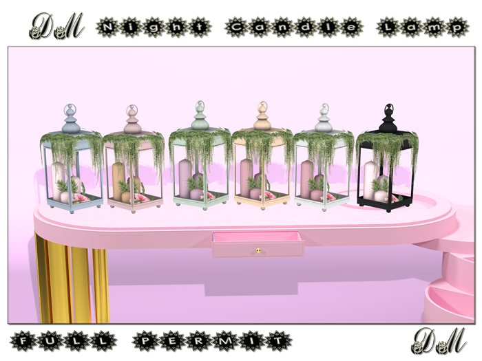 ~DM~Night candle lamp FULL PERMIT