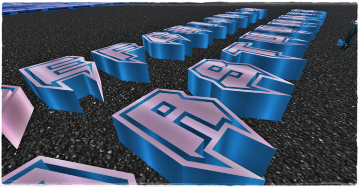 Mesh Alphabet (free)