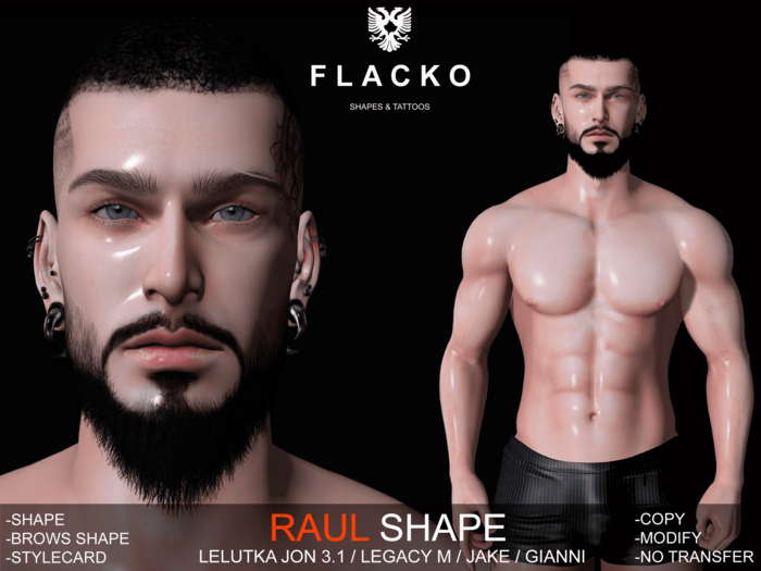 Flacko - Shape Raul Lelutka Jon 3.1