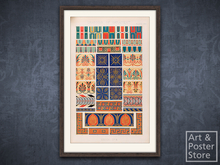 Grammar of Ornament - Greek 08 | Mesh Frame with 6 texture options