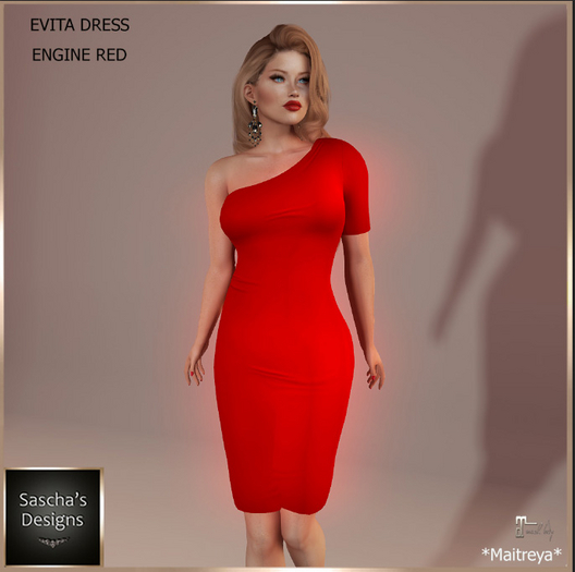 SAS - Evita Engine Red Dress 