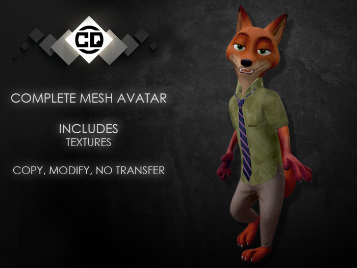 ◁.:CQ:. Nick Wilde Bento Avatar▷