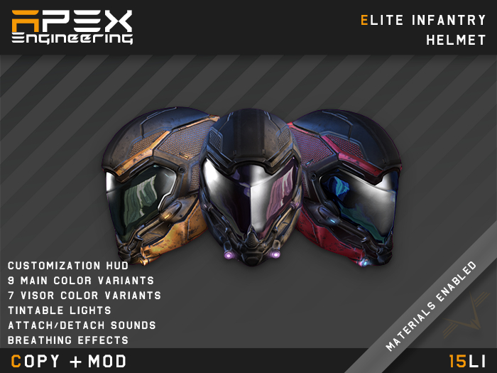 [Apex] Elite Infantry Helmet
