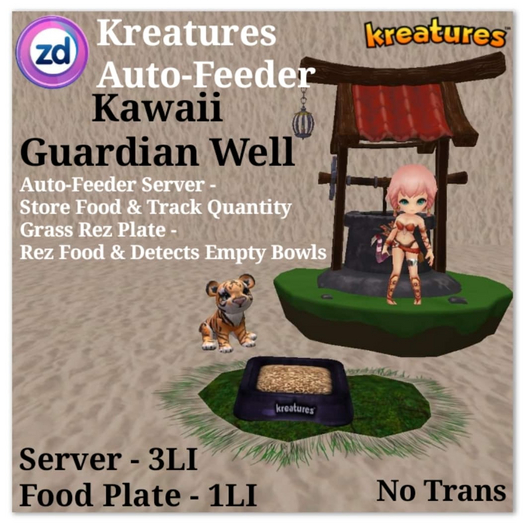 *ZD* Kreatures Auto-Feeder - Kawaii Guardian Well