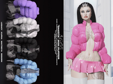 #KLUBB - "Dakota" Mini Puffer [Diva w/ Reflective & Matte]