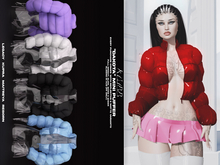#KLUBB - "Dakota" Mini Puffer [Rouge w/ Reflective & Matte]