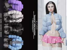 #KLUBB - "Dakota" Mini Puffer [Varicose w/ Reflective & Matte]