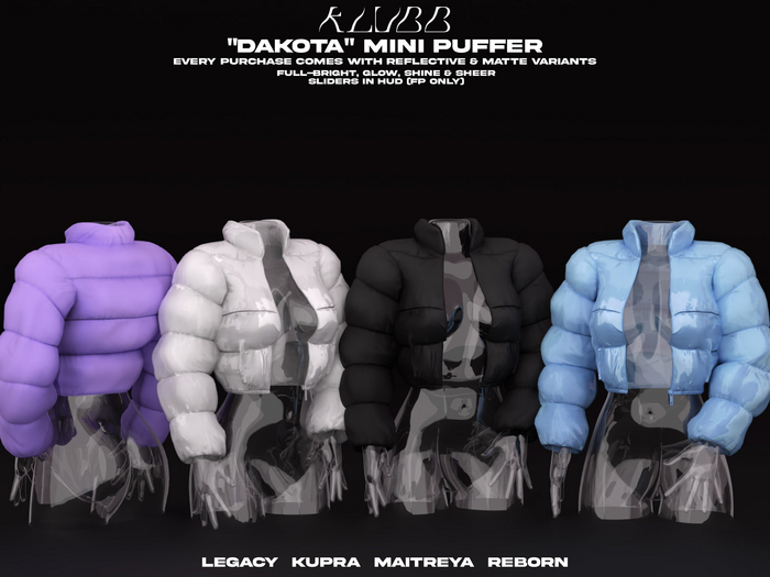 #KLUBB - "Dakota" Mini Puffer [FP]