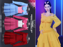 #KLUBB "Venus" Dress & Corset [Dandelion]