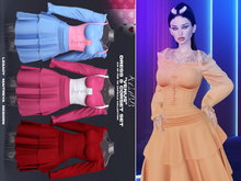 #KLUBB "Venus" Dress & Corset [Peachy]