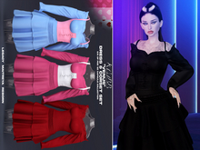 #KLUBB "Venus" Dress & Corset [Black]