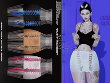 #KLUBB "Faith" Miniskirt [Coke]