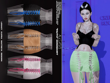 #KLUBB "Faith" Miniskirt [Jaded]
