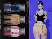 #KLUBB "Faith" Miniskirt [Peachy]