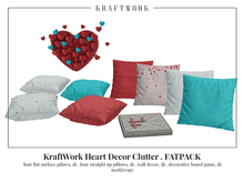 KraftWork Heart Decor Clutter . Fatpack (Add Me)